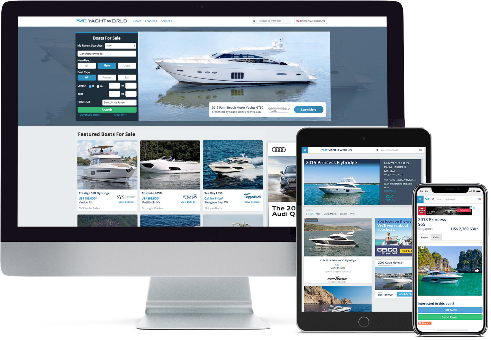 YachtWorld website