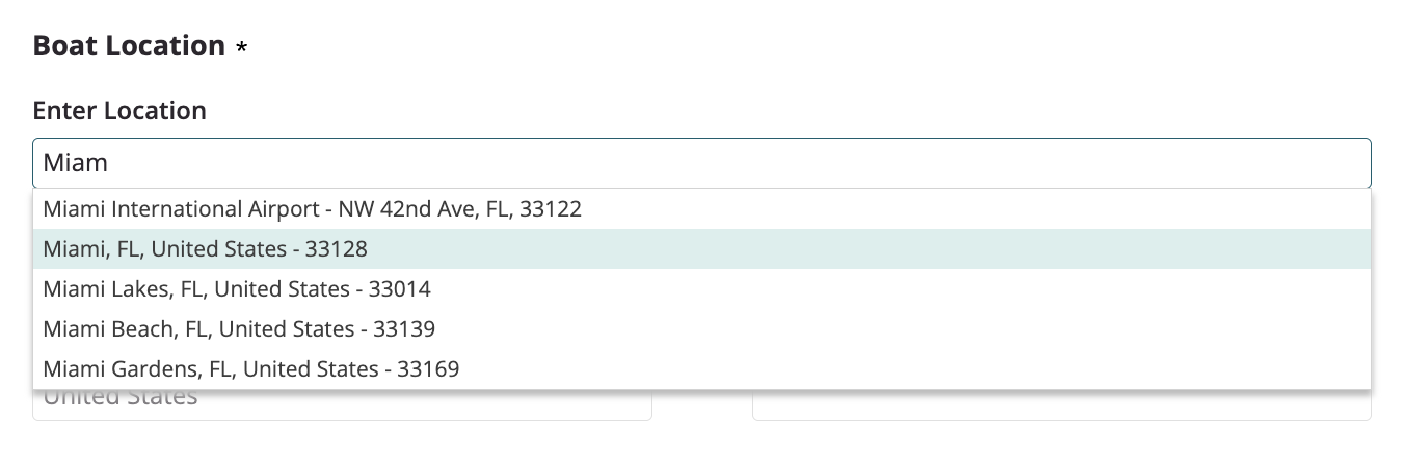 Smart Location Entry Smart Location Entry screenshot