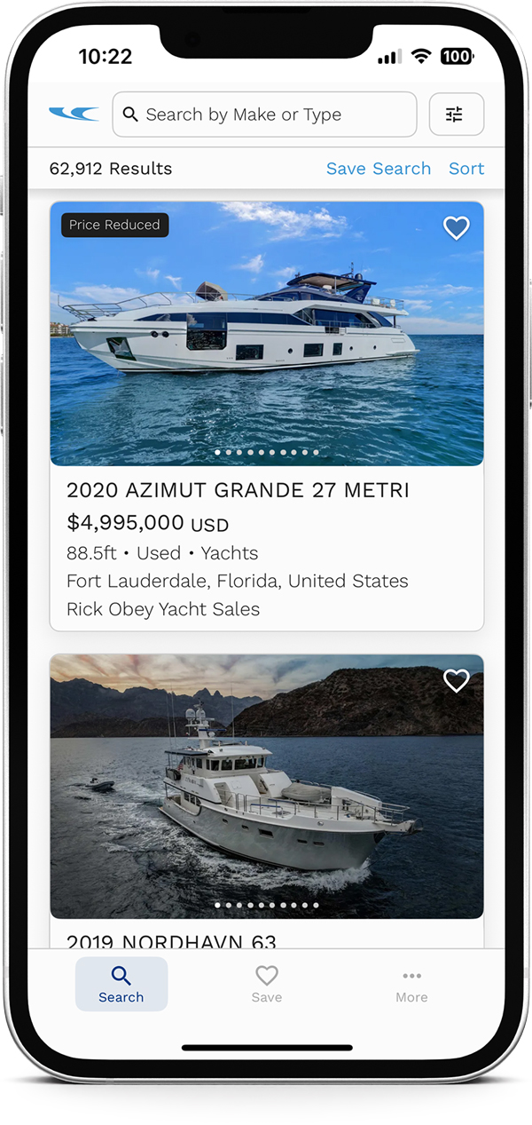 YachtWorld app screenshot